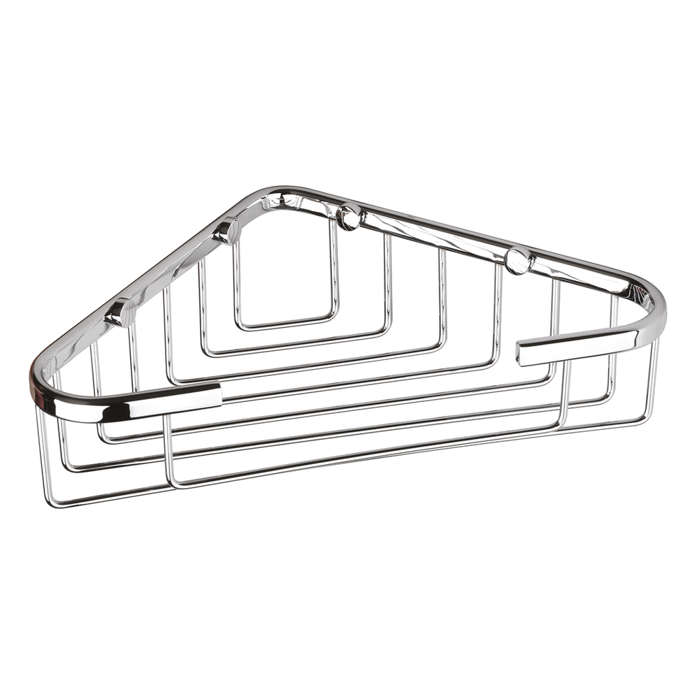 Polička do sprchy rohová drátěná F