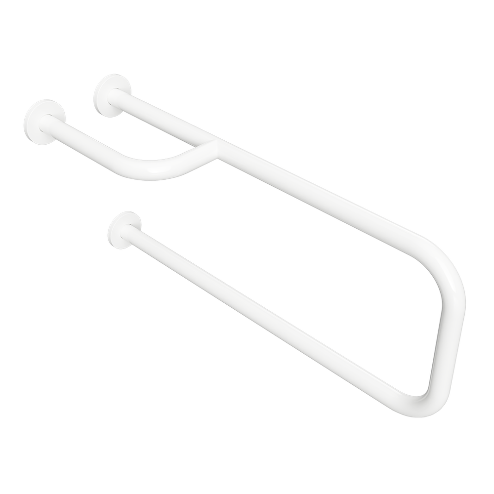 Madlo podpěrné, pravé, bílé