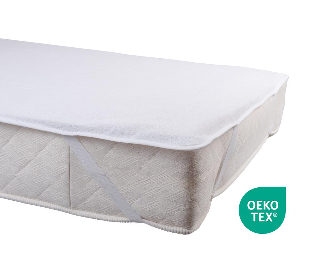 Mattress protector Terry 180 200 cm impermeable and breathable ALDA hotel equipment a.s